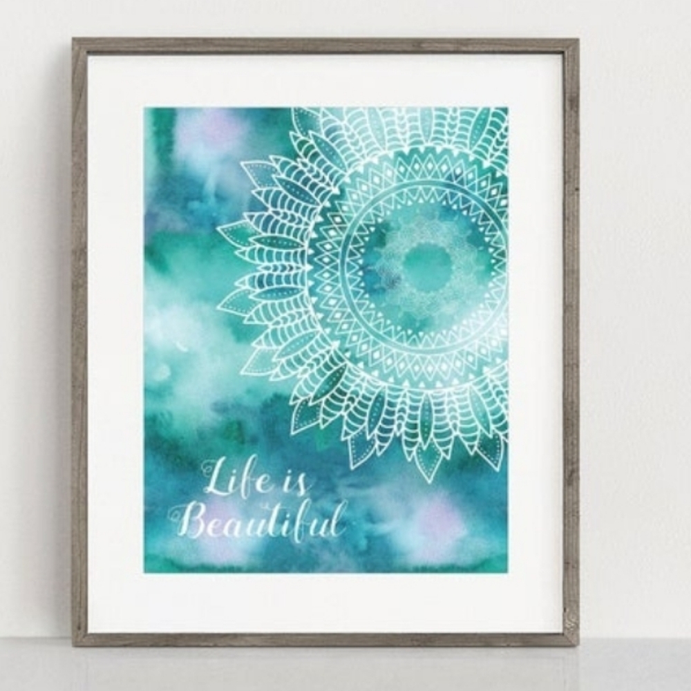 Wall Art Quote - 8x10